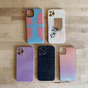 5 iPhone Cases - 11 Pro Max